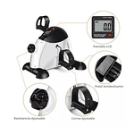 Mini Bicicleta Estática Pedalera Con Pantalla Lcd Spinning