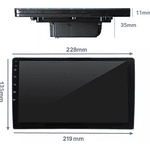 Radio Android 8.1 Gps Mirror Link Wifi Usb 2 Din 9 Pulgadas