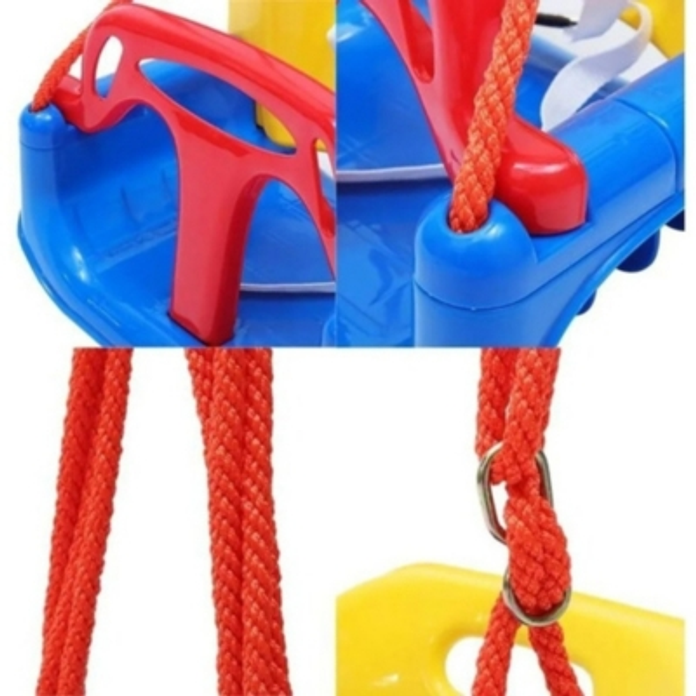 Columpio Silla 3 En 1 Ajustable Portátil Niños Asiento Bebé