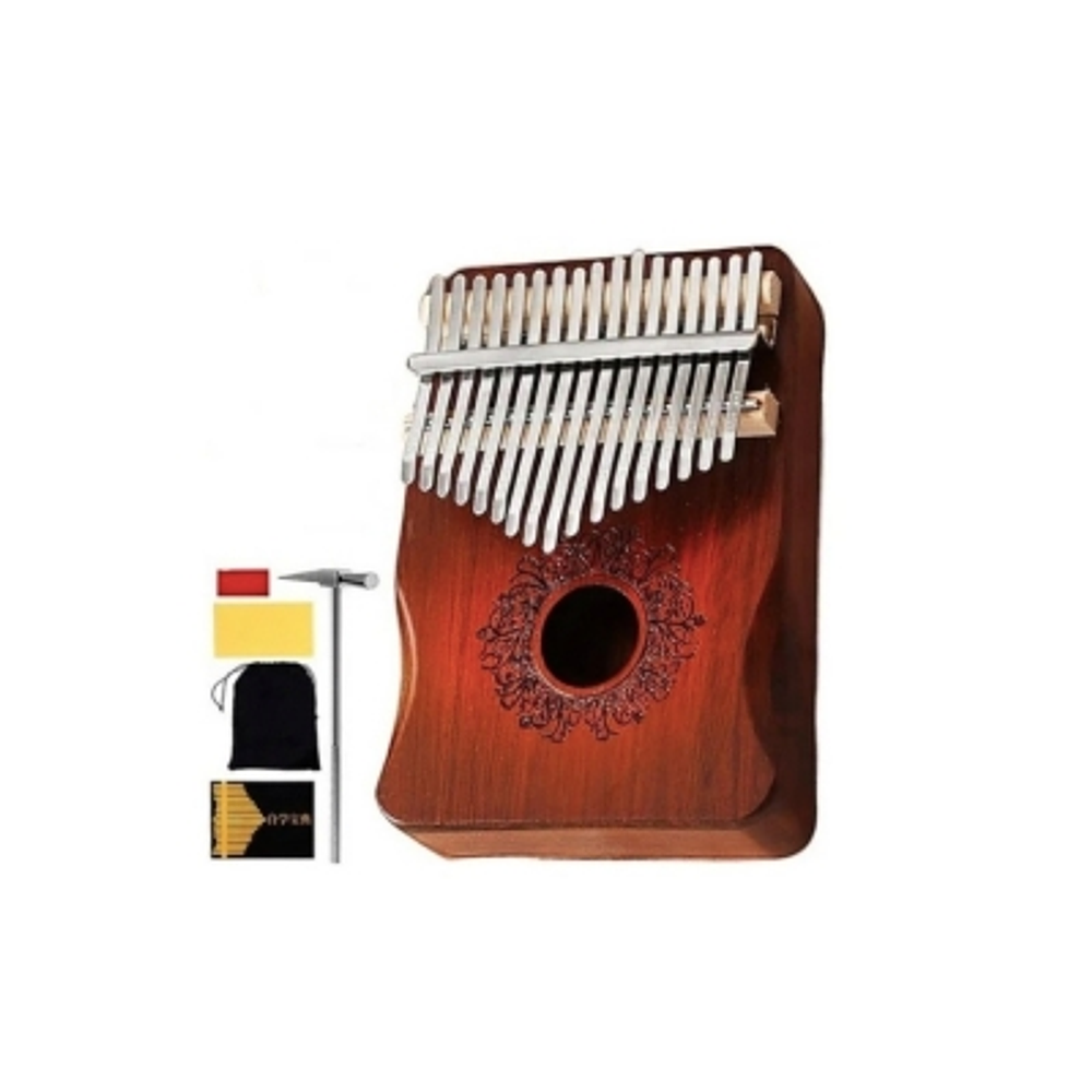 17 Teclas Kalimba, Pulgar, Piano Africano