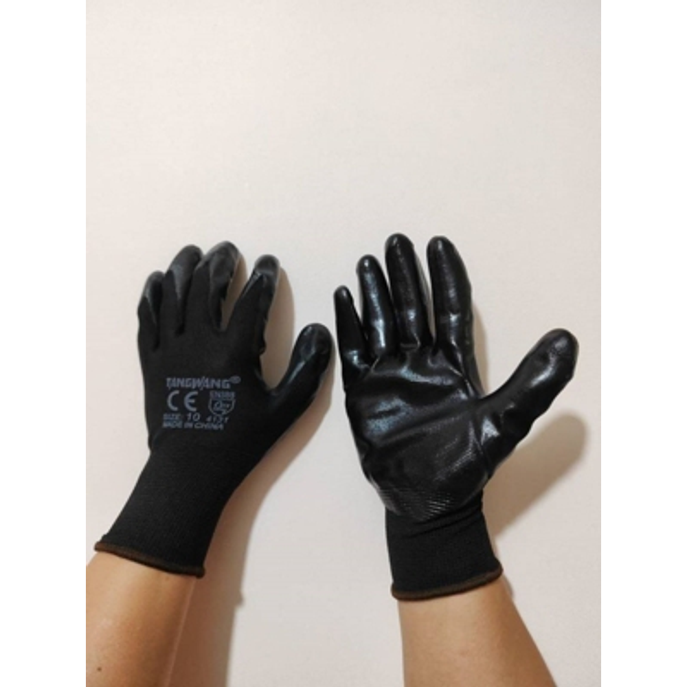 Pack 12 Guantes Trabajo Activex Multigrip Nylon Alta Calidad