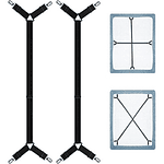 Sujetadores De Sábana De Cama Correa Ajustable 2 Unidades