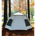 Carpa Automática Hexagonal Para 6 Personas 240x280x160