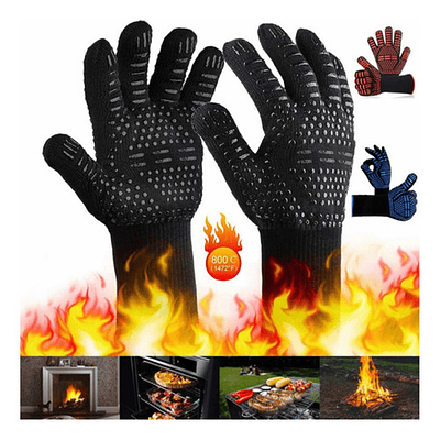 Guantes De Alta Temperatura Hornear Anti-escaldado Barbacoa