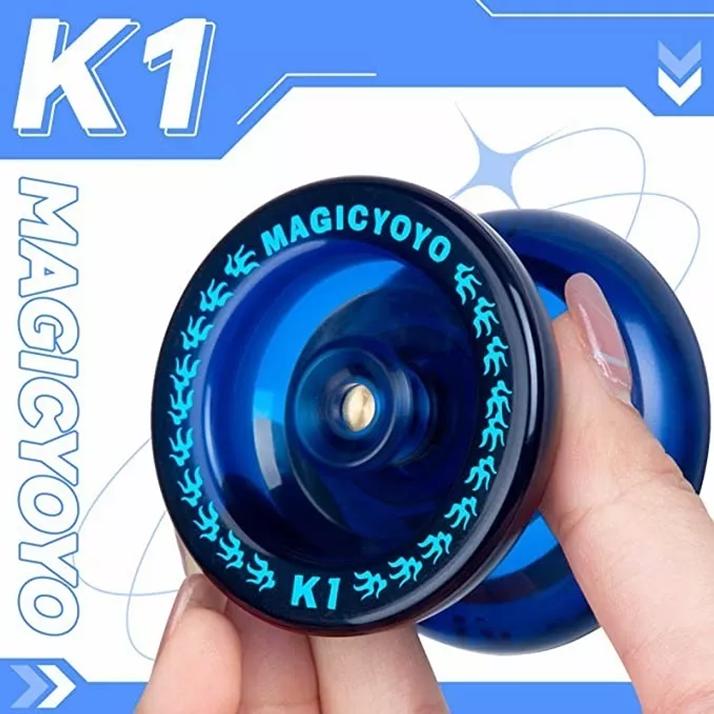 Yoyo Profesional Magic K1 Spinner Abs 8 Bola Kk Rodamiento