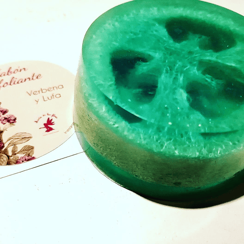 Jabón Exfoliante de Luffa y Verbena