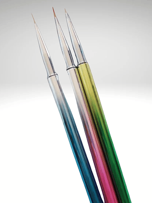 Pack 3 pinceles liner