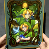 La Leyenda de Zelda Ocarina del Tiempo - Link Mini Poster
