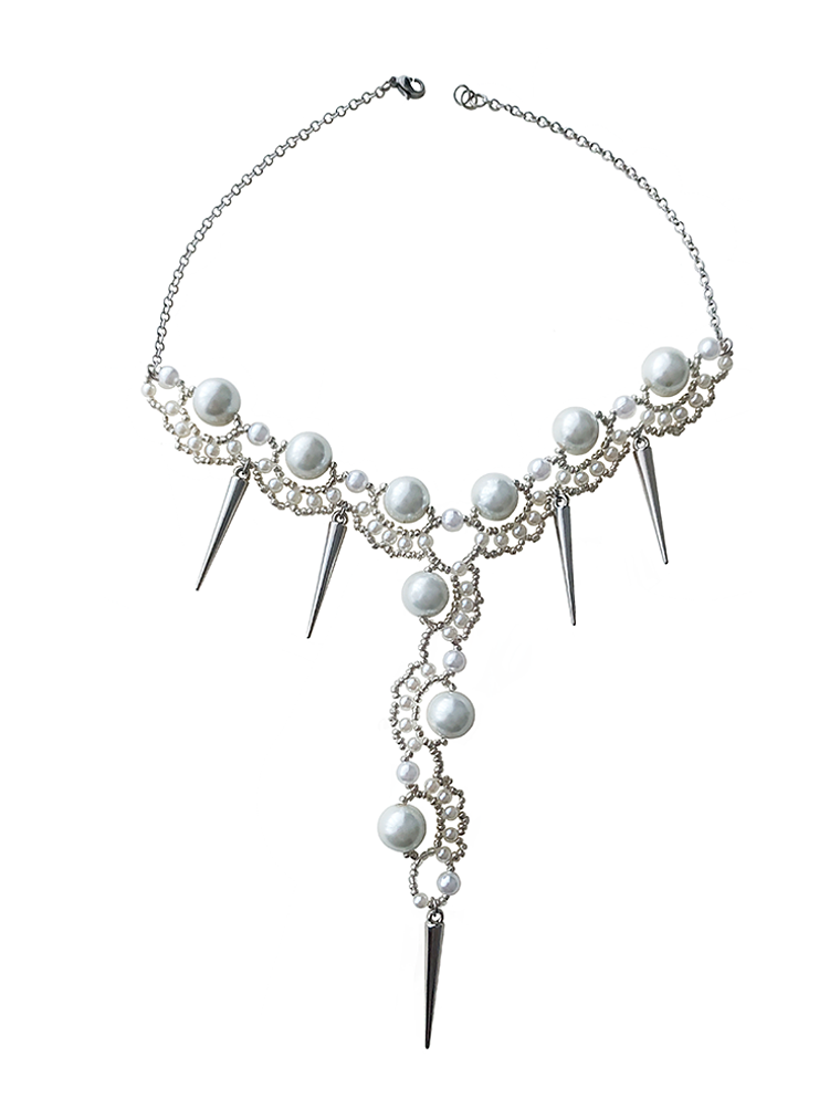 Collar cascada de perlas - Airy 1