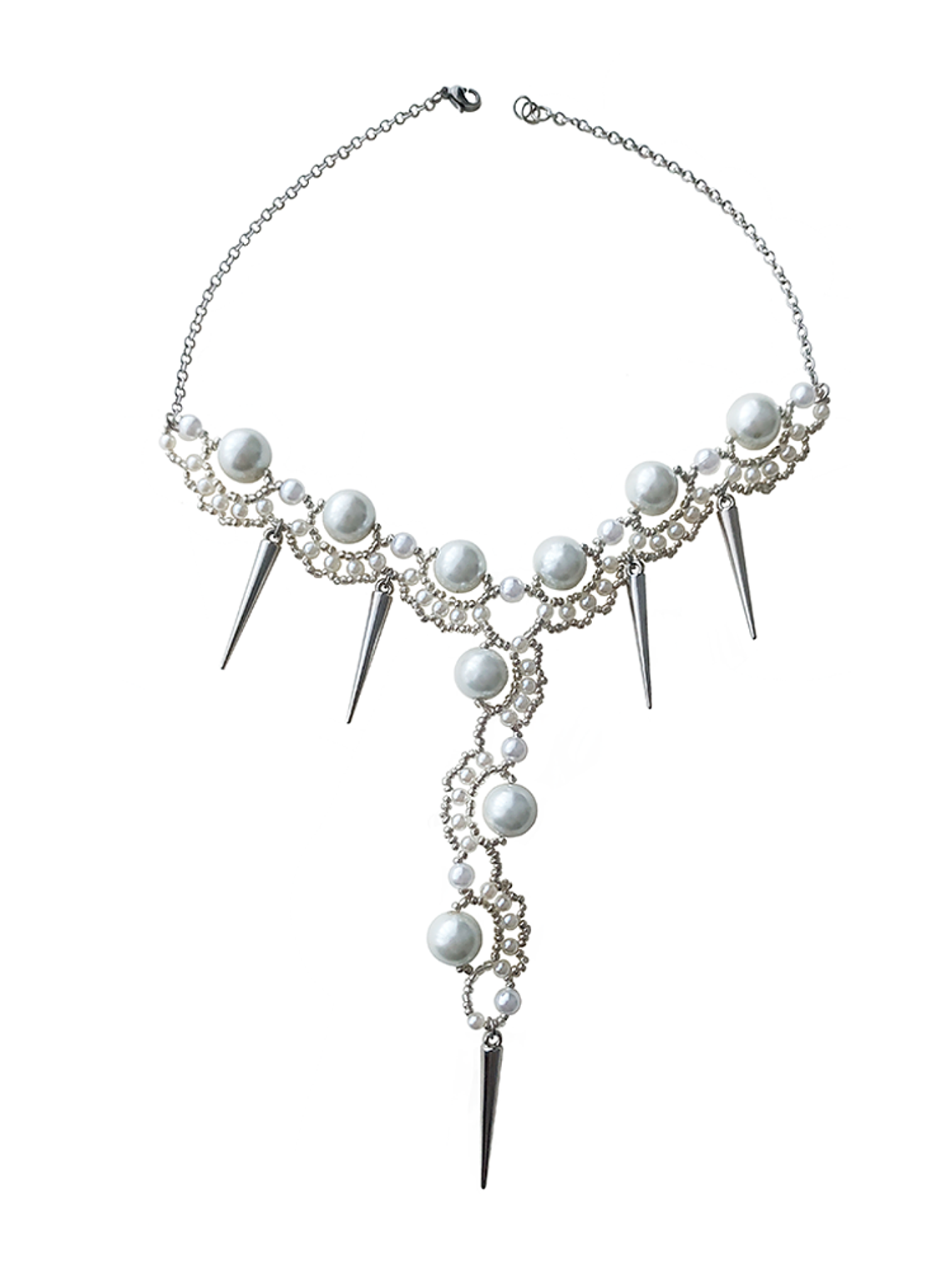 Collar cascada de perlas - Heavy 1