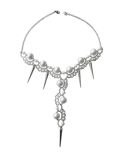 Collar cascada de perlas - Heavy