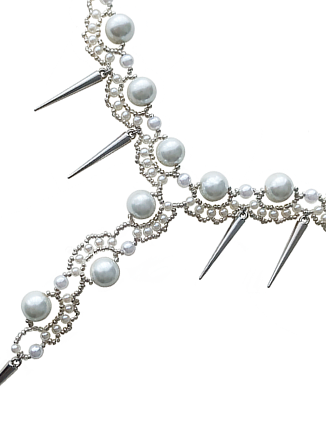 Collar cascada de perlas - Heavy 2