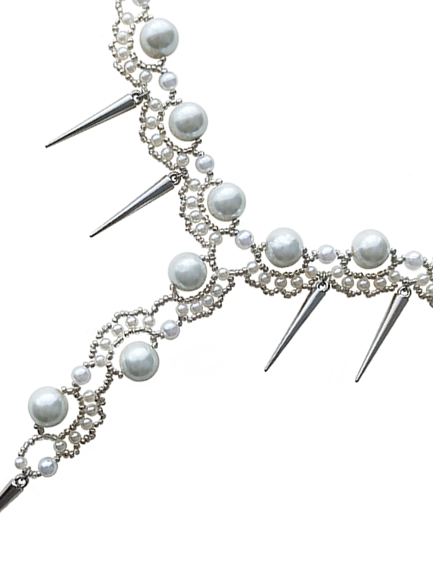 Collar cascada de perlas - Heavy 2