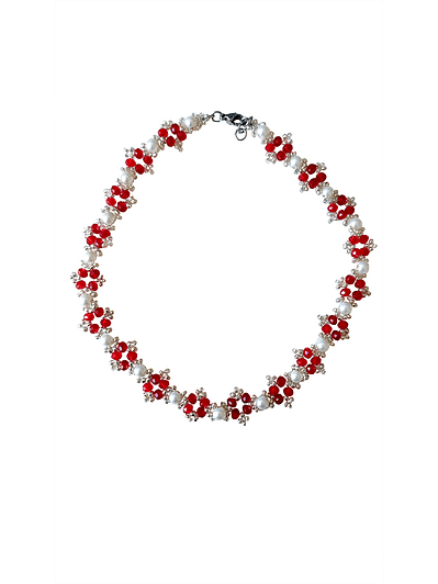 Choker Serenus con perlas