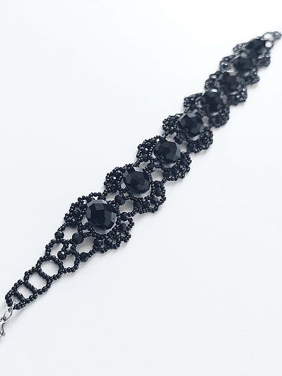 Choker estelar- Cristales negros