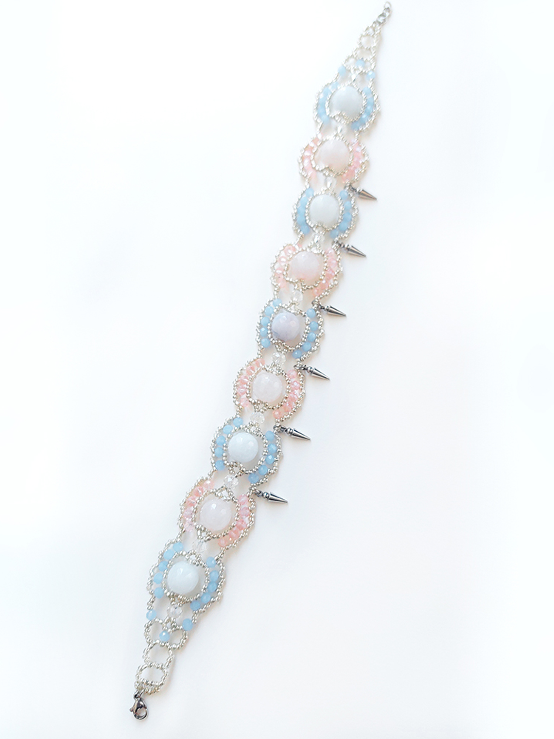 Choker Peace and Love- ágatas 1