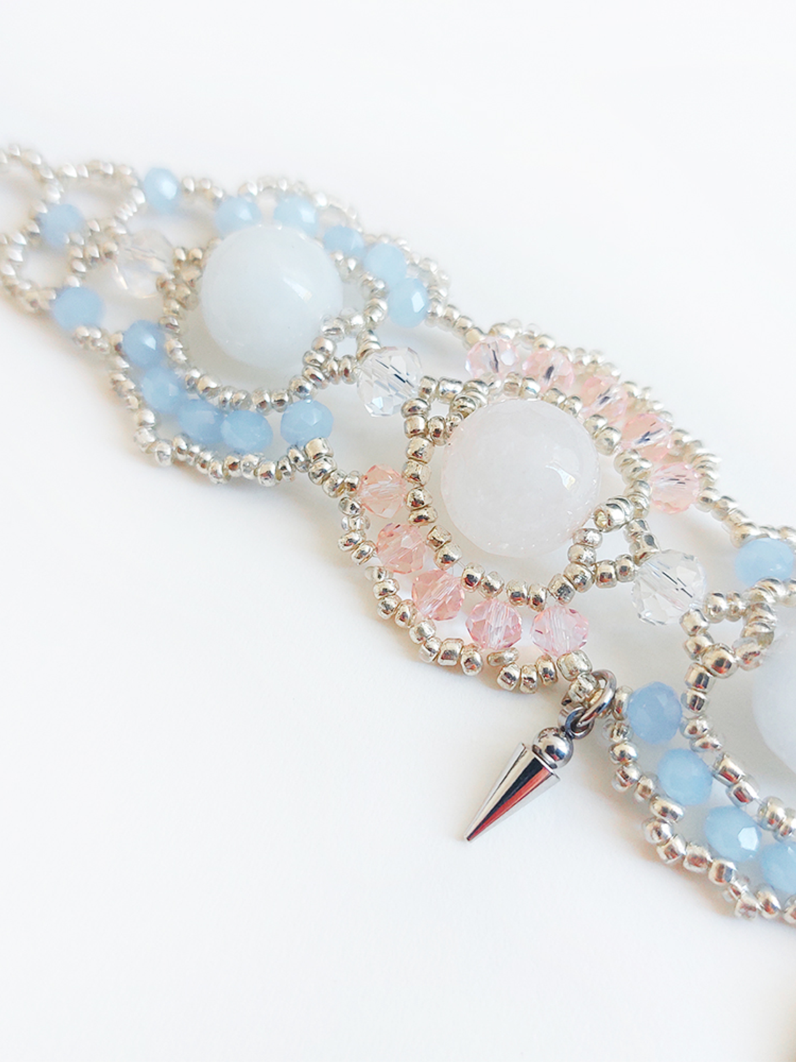 Choker Peace and Love- ágatas 3