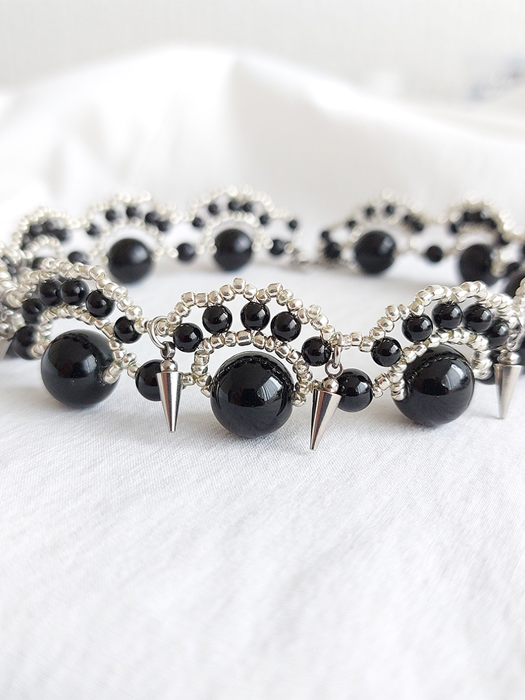 Choker Onix - Puntas cortas 2