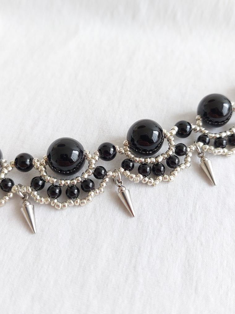 Choker Onix - Puntas cortas 4