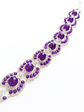 Choker ágatas violeta - Miniatura 1
