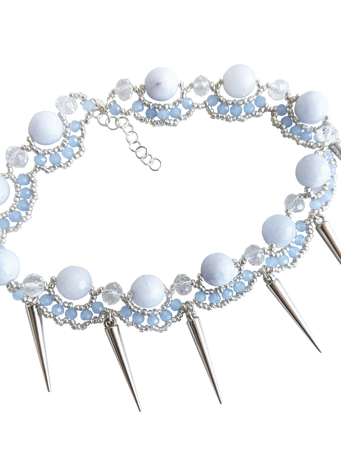 Choker ágatas celestial 1