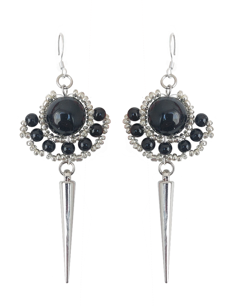 Aros Onix con puntas 1