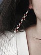 Aros lágrima mística Rojos  - thumbnail 2