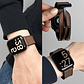 Pulseira de Couro “Marron” com Fecho Magnético Dobrável para Apple Watch - Thumbnail 6