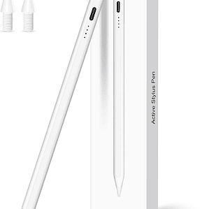 Caneta universal com interface Type-C, Ideal para Tomar Notas, Apple e Android.