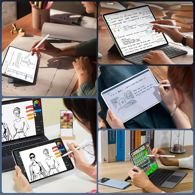 Caneta universal com interface Type-C, Ideal para Tomar Notas, Apple e Android. 5