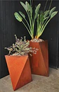 Macetero acero corten - Miniatura 1