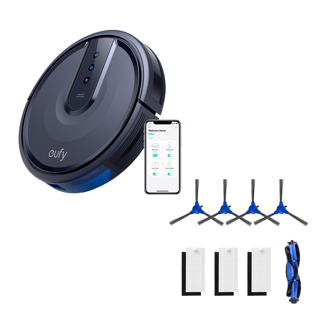 Aspiradora robot inteligente 25c + kit de repuesto