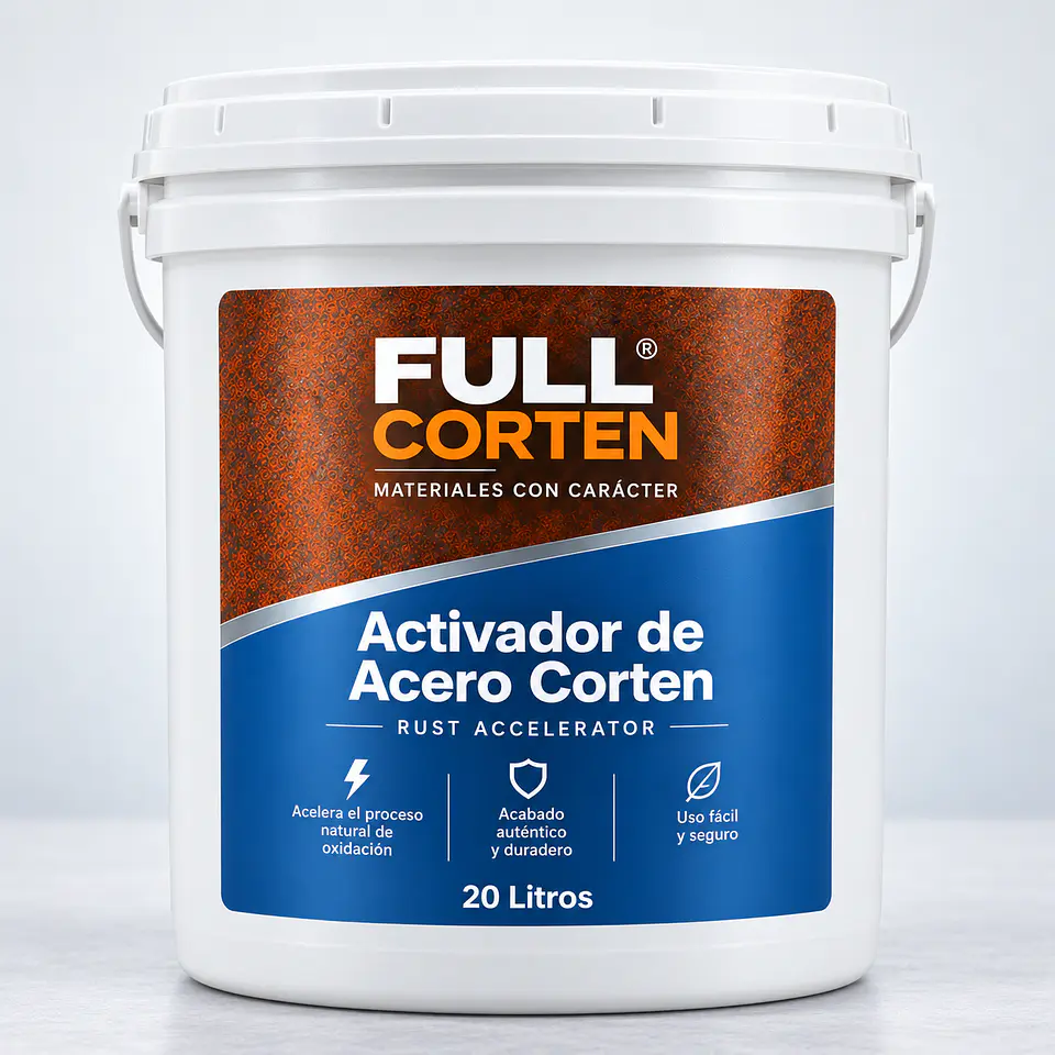 Activador de Óxido para Acero Corten | Full Corten - vista 3