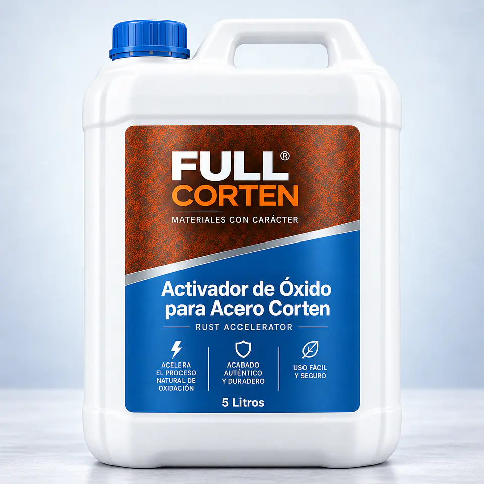 Activador de Óxido para Acero Corten | Full Corten - vista 2