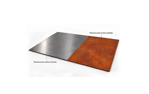 Plancha de Acero Corten 1500x3000x5 mm