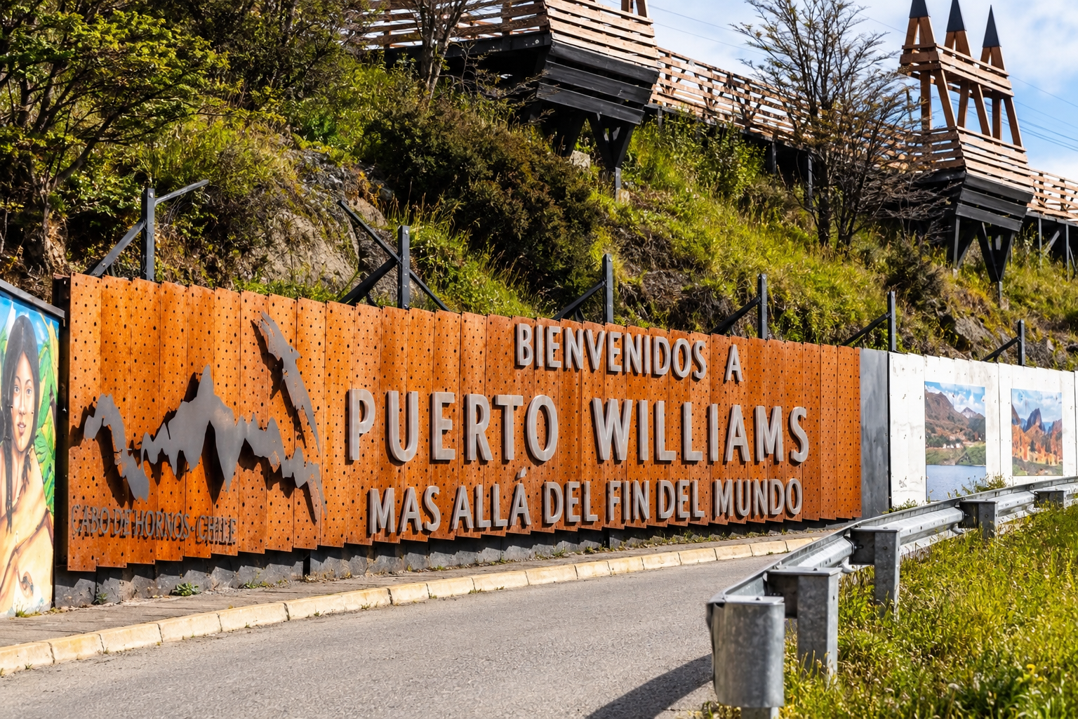Puerto Williams – Proyecto con paneles de Acero Corten