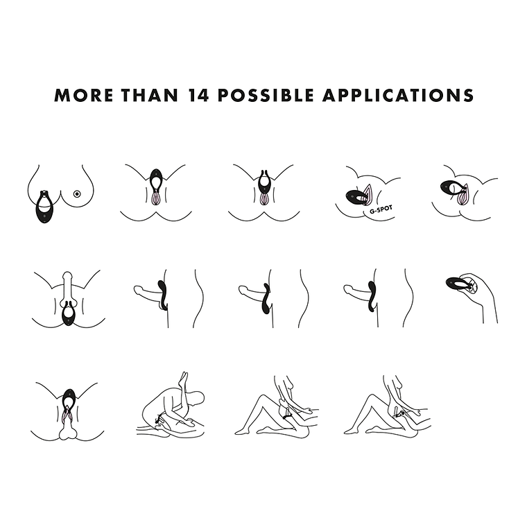 Satisfyer Endless Love | Sex Shop Black Mask 6