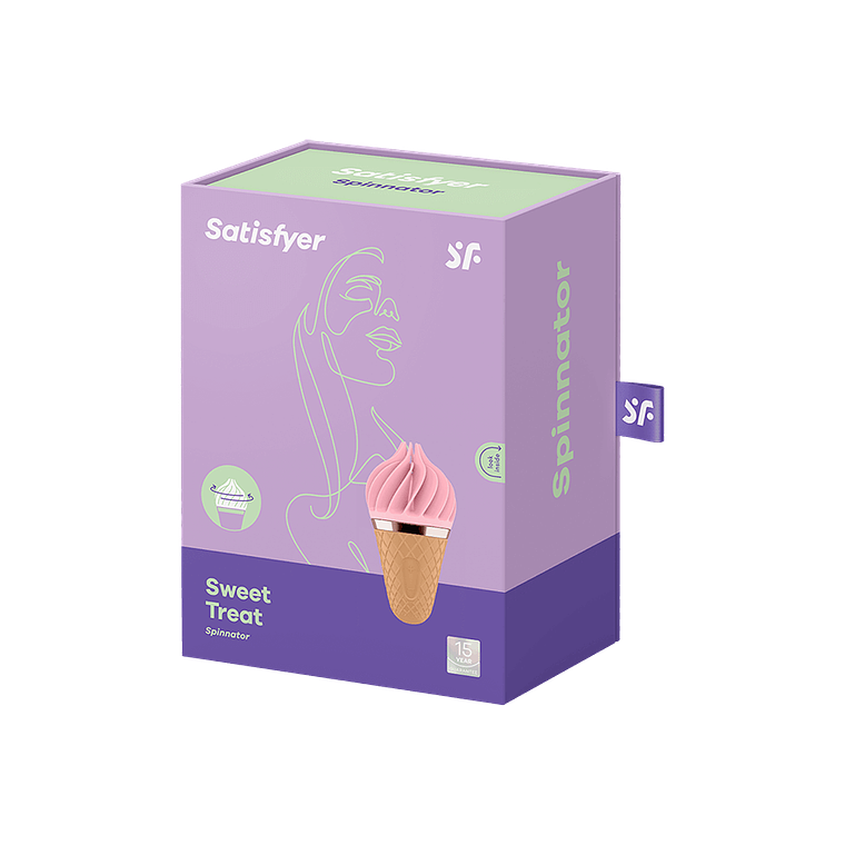 Satisfyer Sweet Treat 🍦 Estimulador clítoris | Black Mask 5