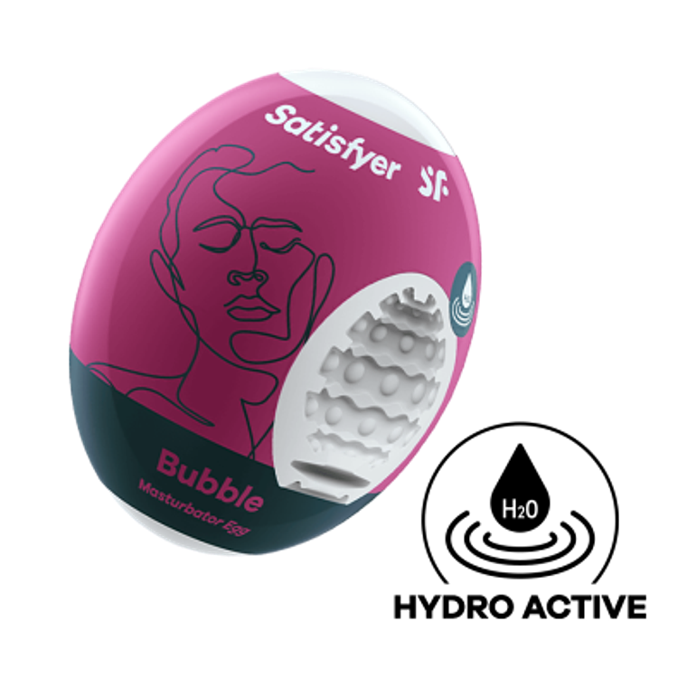 Satisfyer Masturbator Egg 🌟 6 texturas distintas | Sex Shop Black Mask 5