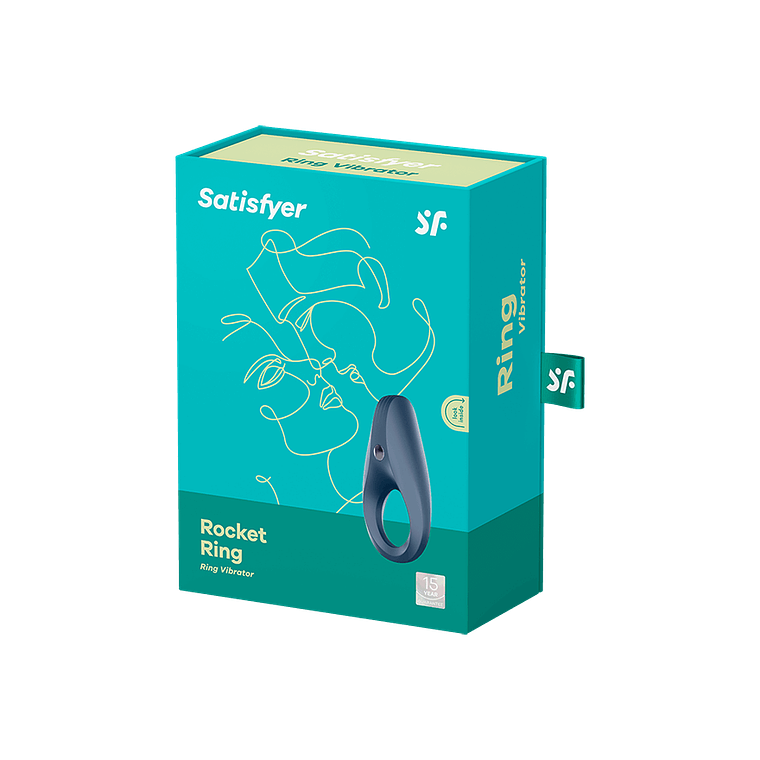 Satisfyer Rocket Ring 🚀 Anillo vibrador para hombres | Black Mask 5