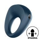 Satisfyer Power Ring 💪 Anillo vibrador para hombres | Black Mask 1