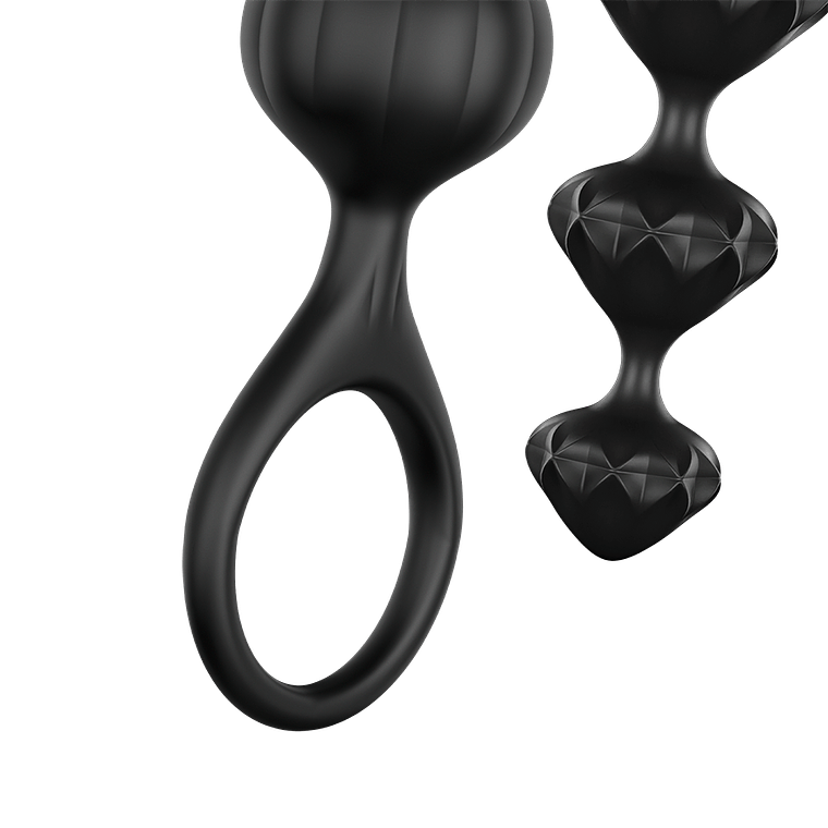 Satisfyer Love Beads 💎 Bolas anales para principiantes | Black Mask 10