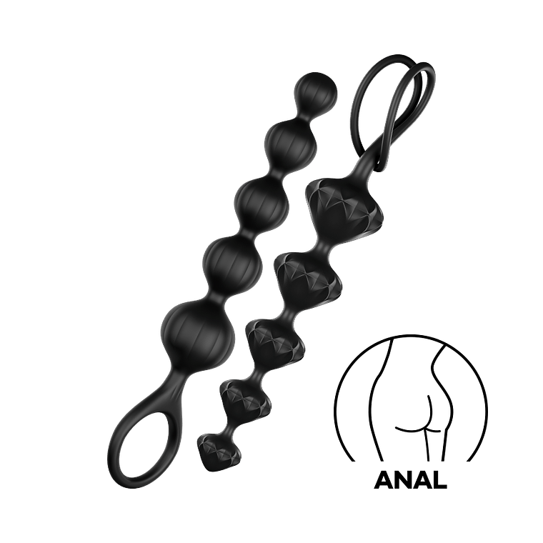Satisfyer Love Beads 💎 Bolas anales para principiantes | Black Mask 7