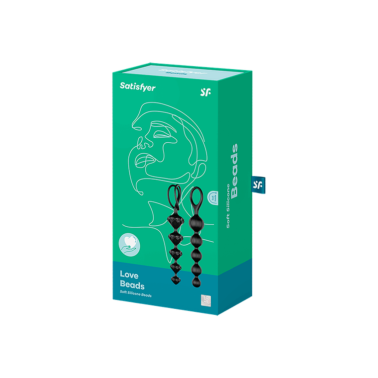 Satisfyer Love Beads 💎 Bolas anales para principiantes | Black Mask 11