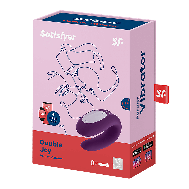 Satisfyer Double Joy - Vibrador para Parejas con Control App 6