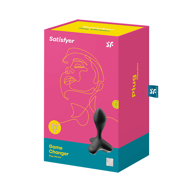Satisfyer Game Changer 🔥 Plug anal vibrador | Sex Shop Black Mask 5