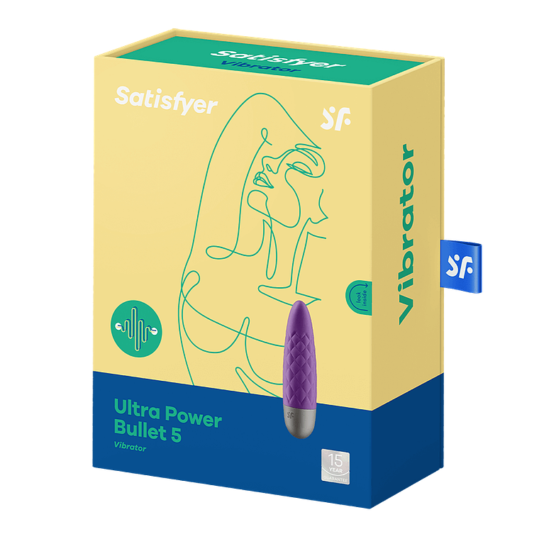 Satisfyer Ultra Power Bullet 5 🎯 Vibrador compacto y potente | Sex Shop Black Mask 5