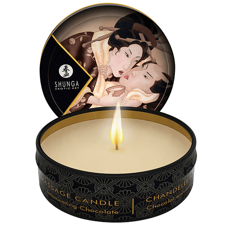 Vela de Masaje Pequeña Shunga | Ambiente Romántico y Relajante 3