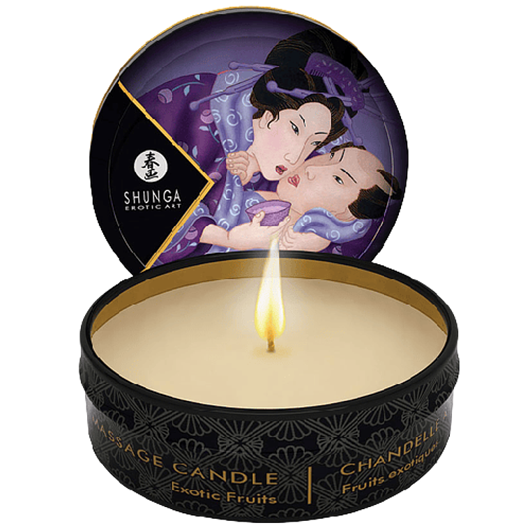 Vela de Masaje Pequeña Shunga | Ambiente Romántico y Relajante 2