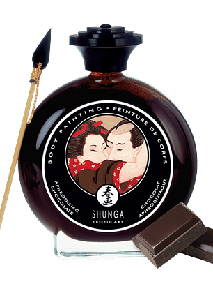 Pintura Corporal Shunga Chocolate 100ml | Sexshop Black Mask